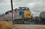 CSX GP38-2 in the yard